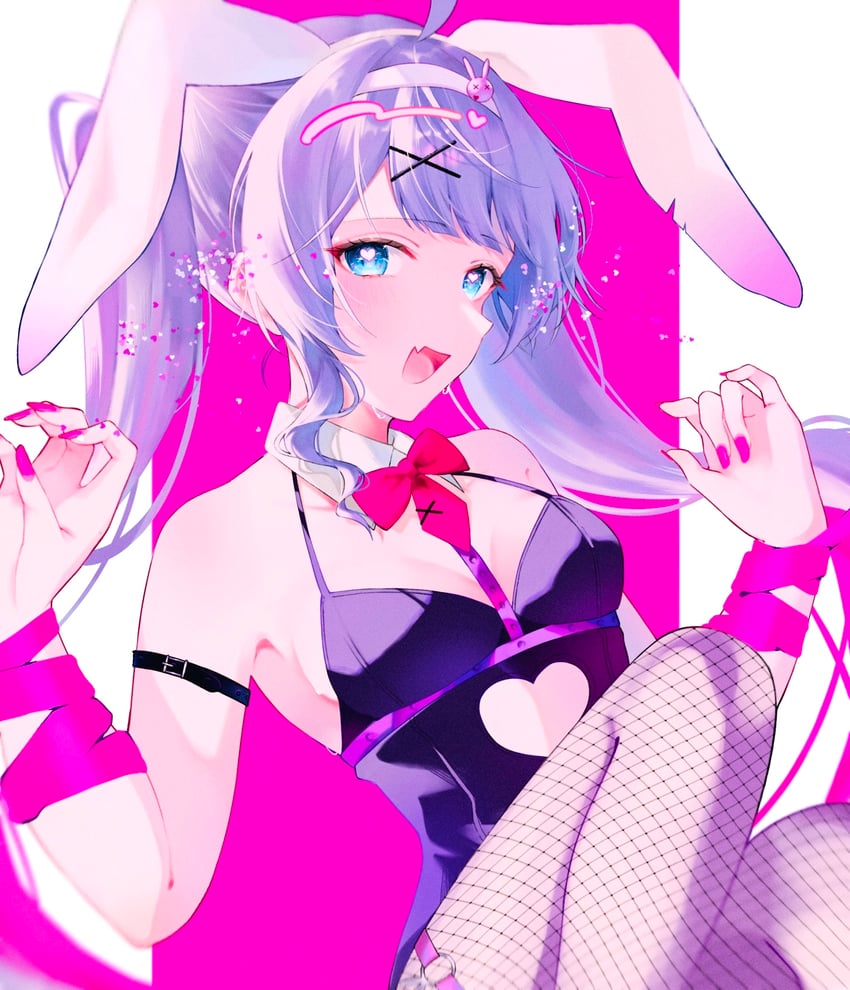 hatsune miku (vocaloid and 1 more) drawn by hiba