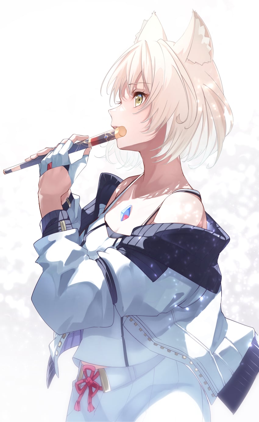 mio (xenoblade chronicles and 1 more) drawn by risumi_(taka-fallcherryblossom)