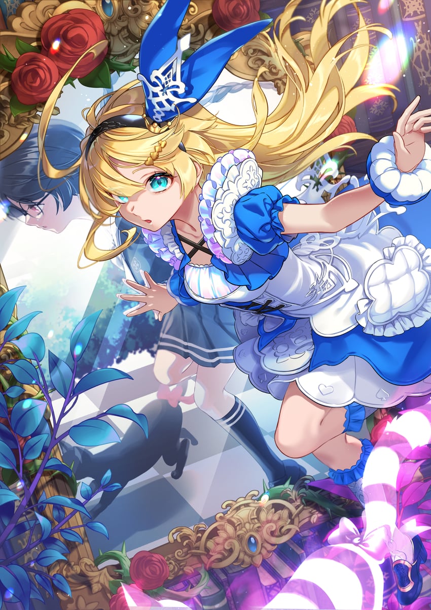 alice (original and 1 more) drawn by iria_(yumeirokingyo)