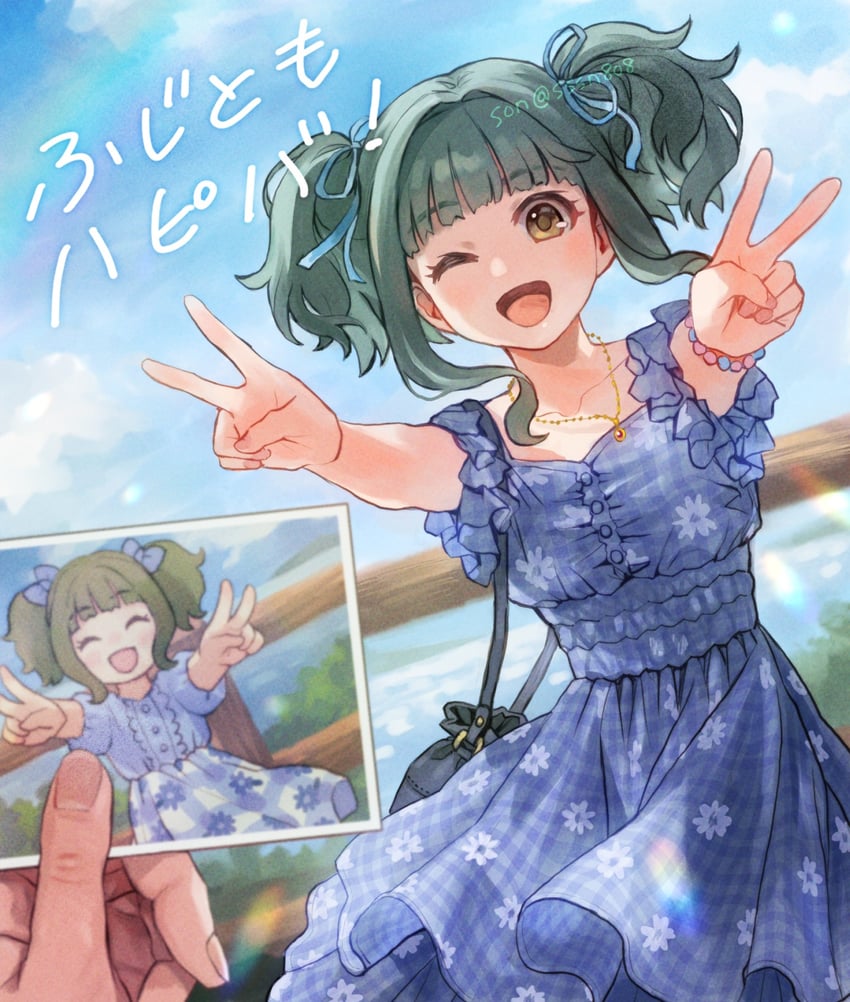 fujii tomo (idolmaster and 1 more) drawn by sssn808