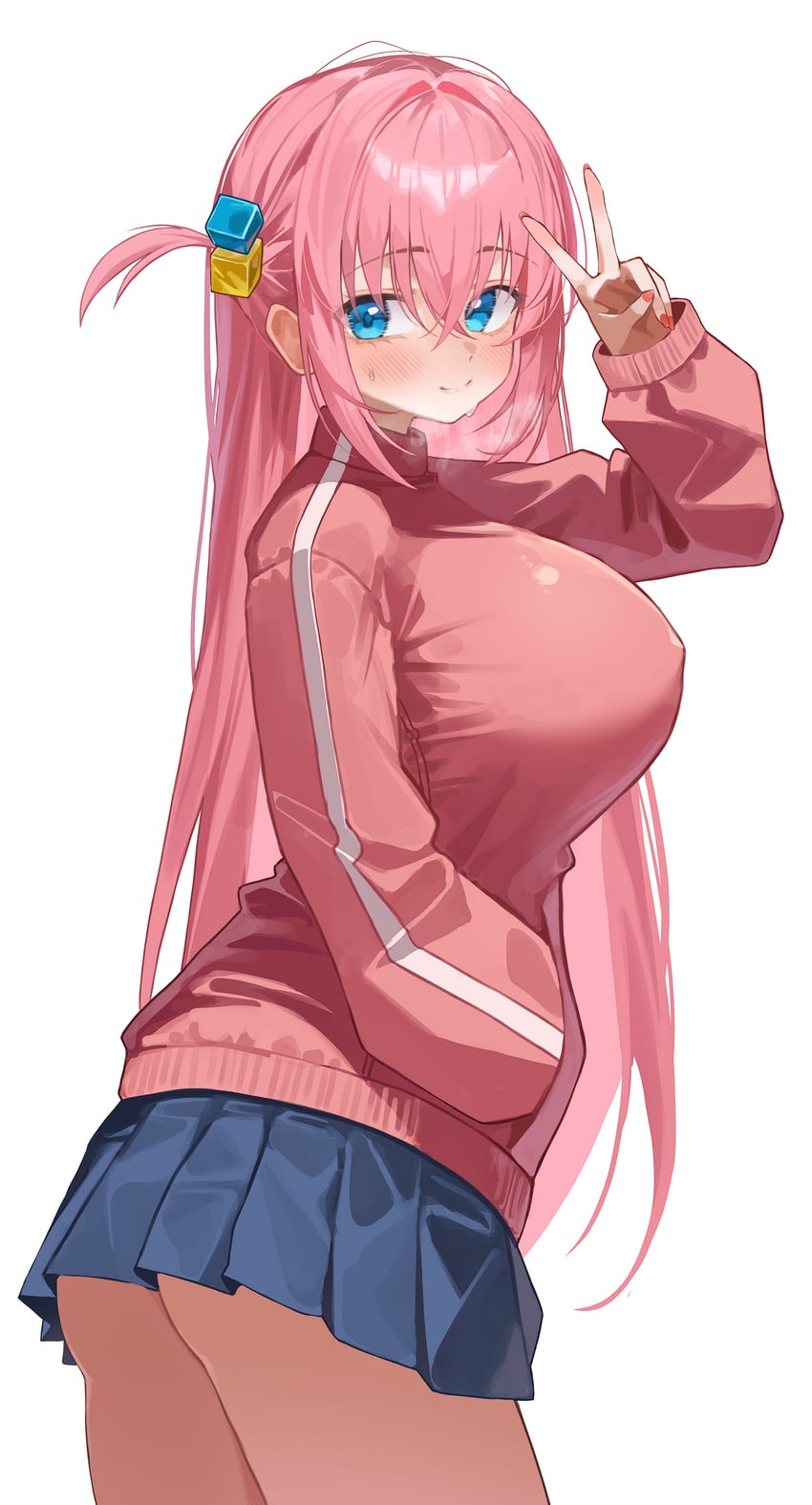 gotoh hitori (bocchi the rock!) drawn by alpha_beast