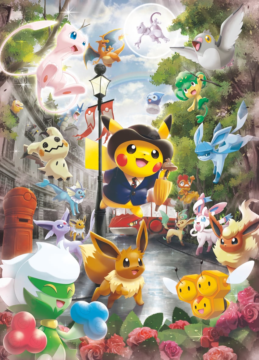 pikachu, eevee, charizard, sylveon, glaceon, and 16 more (pokemon)