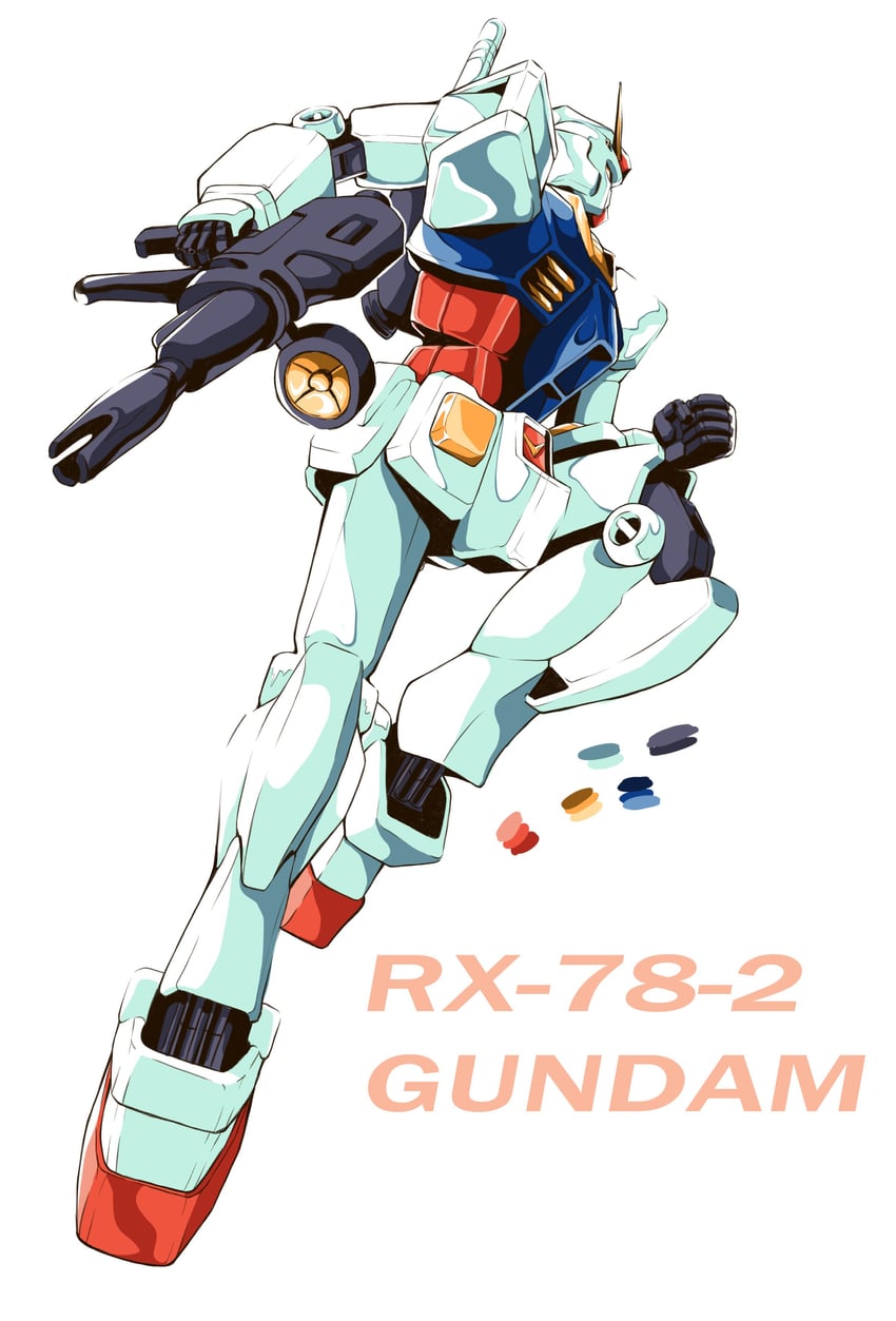 rx-78-2 gundam (gundam and 1 more) drawn by bayshoreidol