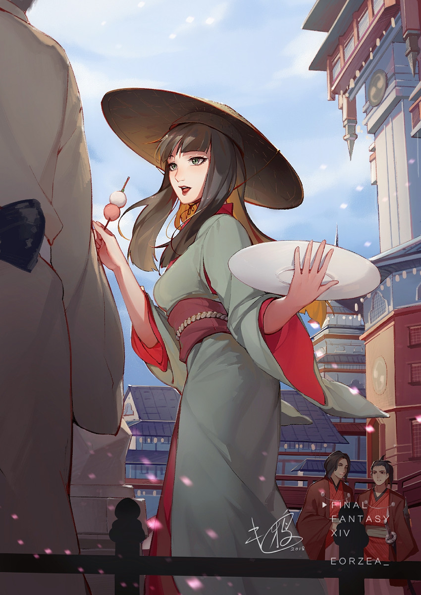 yotsuyu goe brutus (final fantasy and 1 more) drawn by crow0cc