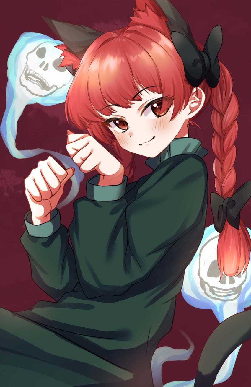 kaenbyou rin (touhou and 1 more) drawn by pocchari