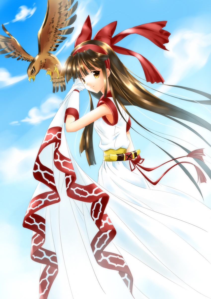 nakoruru and mamahaha (samurai spirits) drawn by ame_no_uta