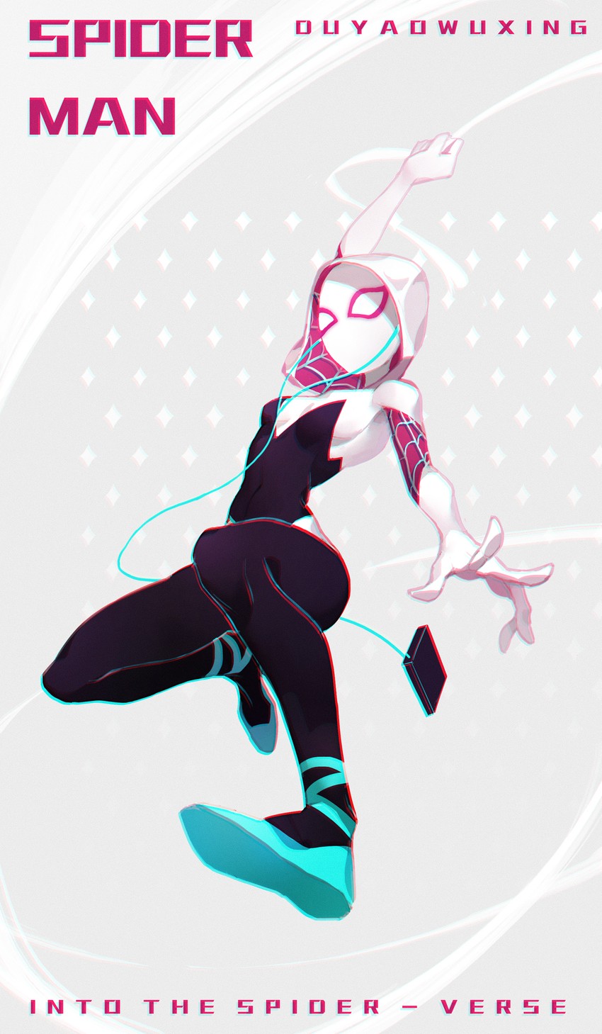 spider-gwen (marvel and 3 more) drawn by dywx_poison
