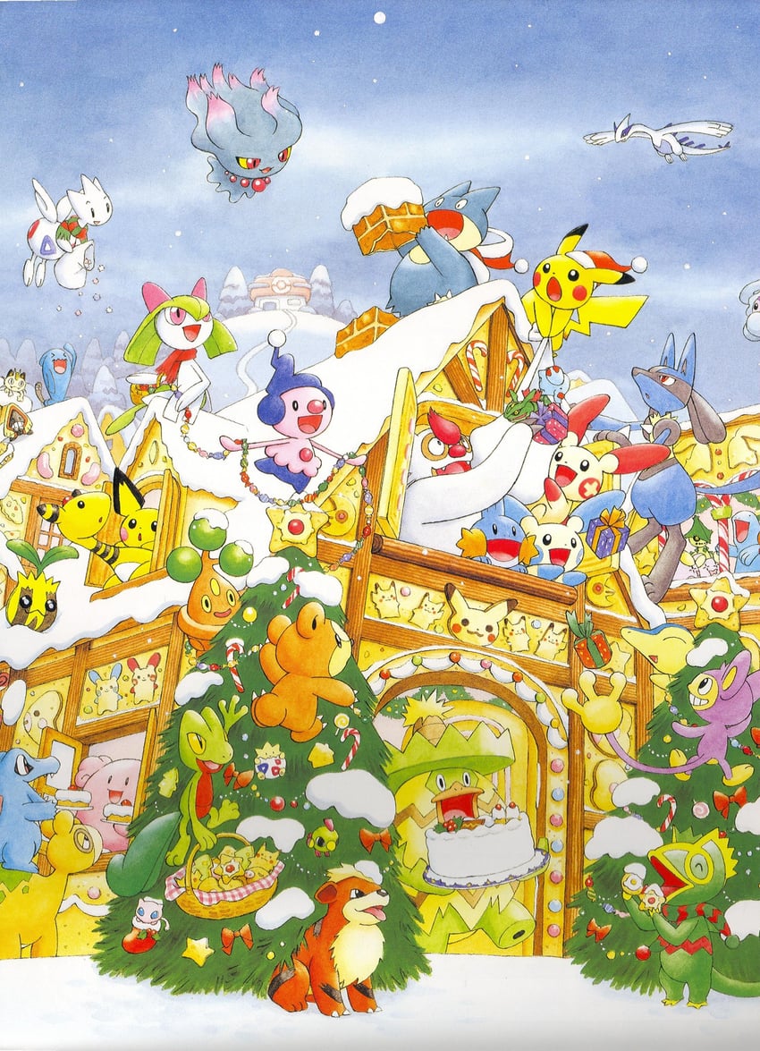 pikachu, kirlia, cyndaquil, meowth, pichu, and 34 more (pokemon)