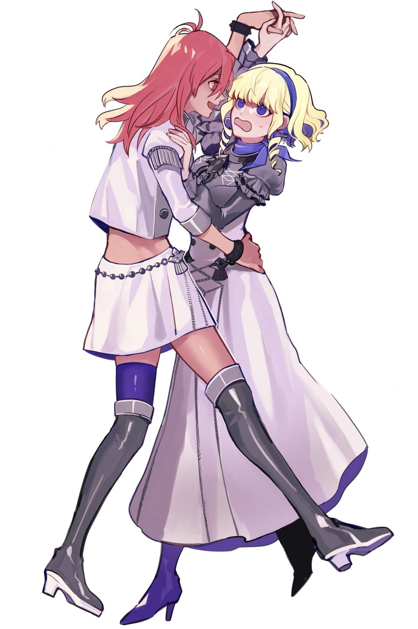 constance von nuvelle and hapi (fire emblem and 1 more) drawn by dosukoi_daishogun