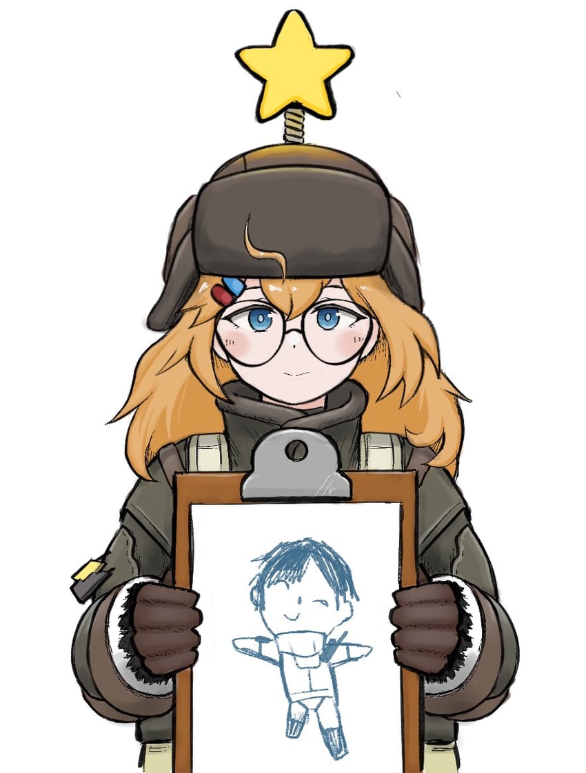 sensei, doodle sensei, commander, wkp, and littara (blue archive and 2 more) drawn by zzorainov