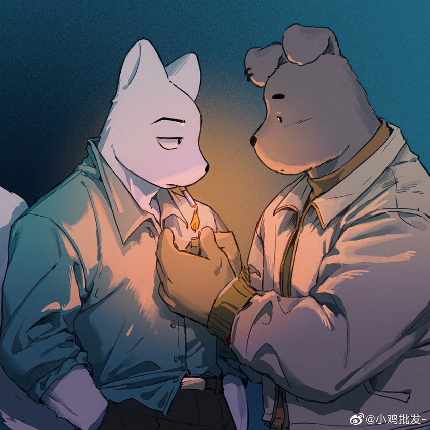 don't pick up dogs without reason drawn by xiao_ji_pi_fa