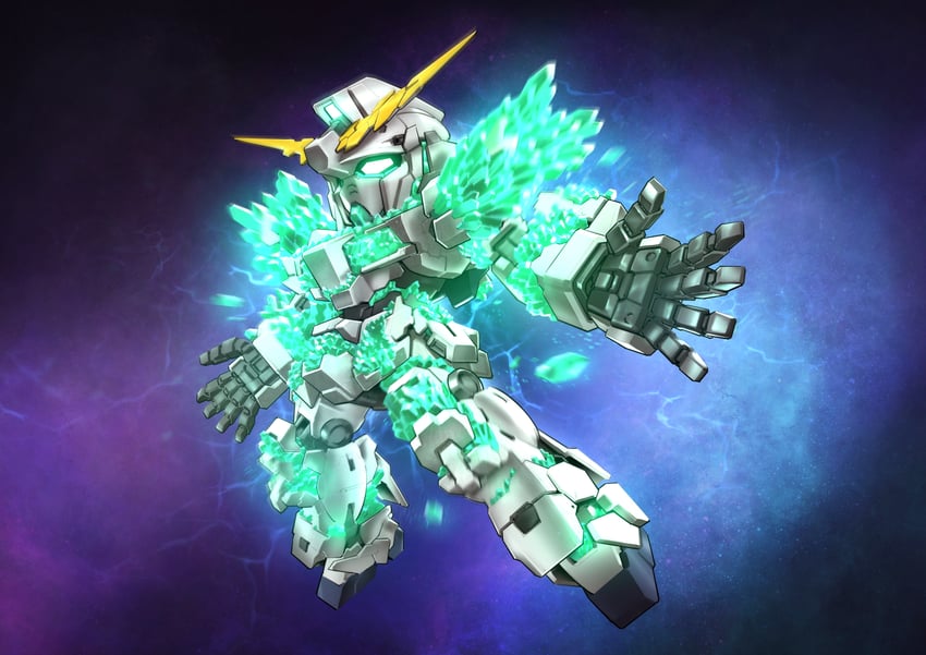 unicorn gundam (gundam and 2 more) drawn by zakuma