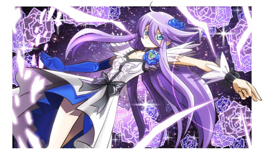 tsukikage yuri and cure moonlight (precure and 1 more) drawn by riita_iga