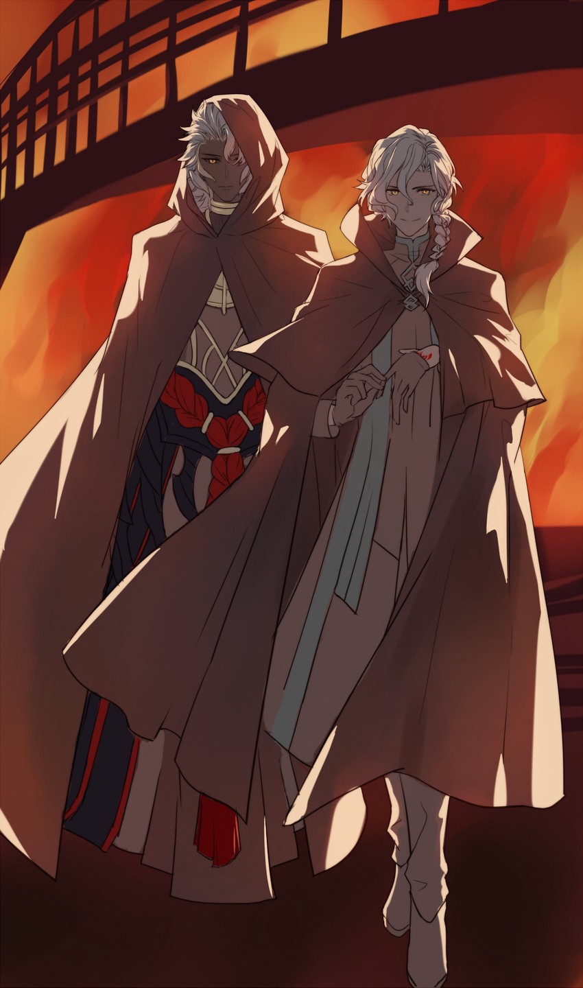 solomon and marisbury animusphere (fate and 1 more) drawn by gungun_(931017)