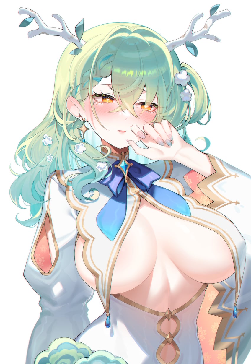 ceres fauna (hololive and 1 more) drawn by savi_(byakushimc)