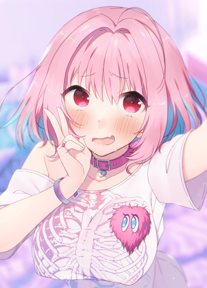 yumemi riamu (idolmaster and 1 more) drawn by gnash15