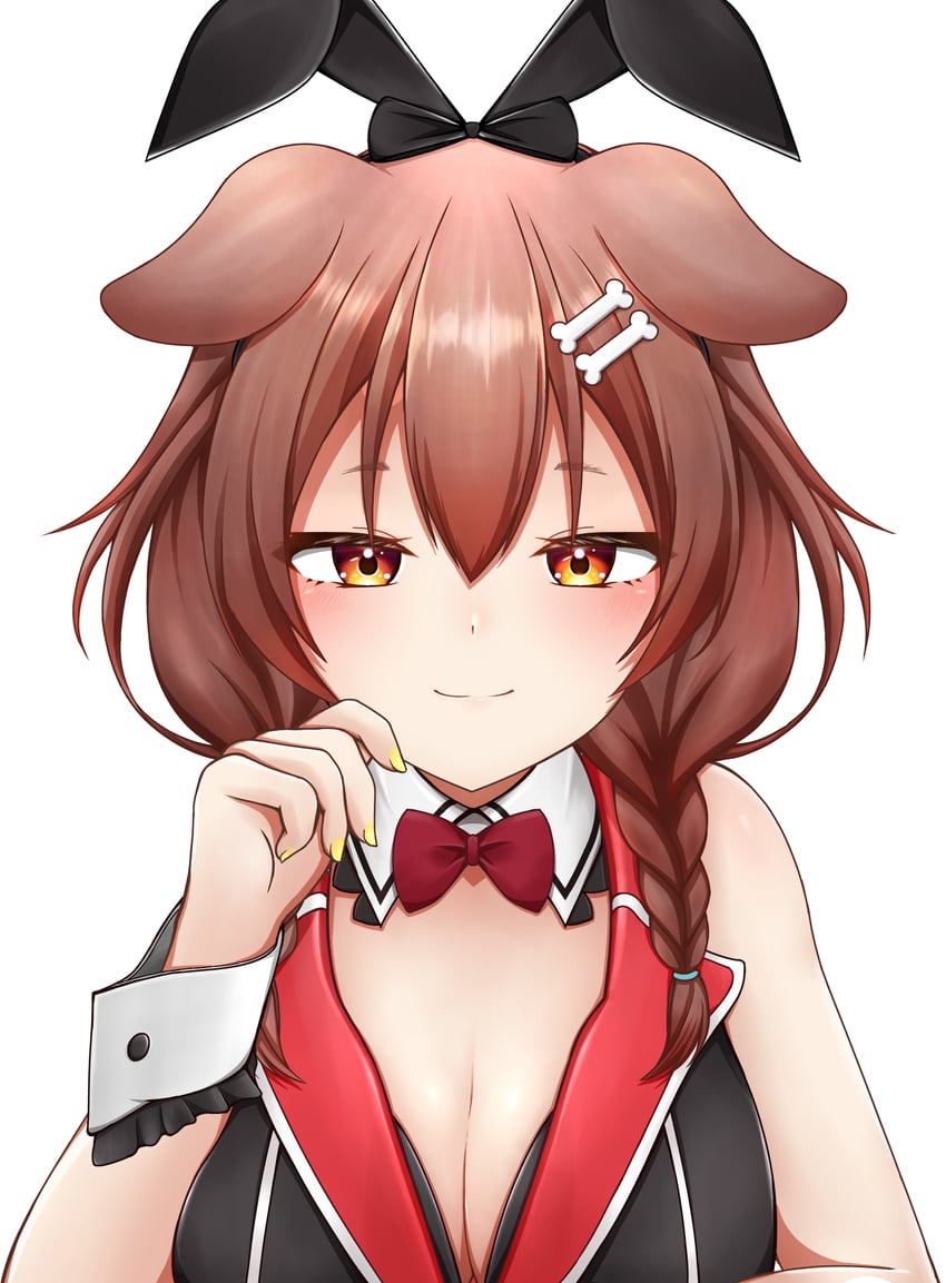 inugami korone and kana (hololive and 1 more) drawn by kamineko_(kamineko9675)