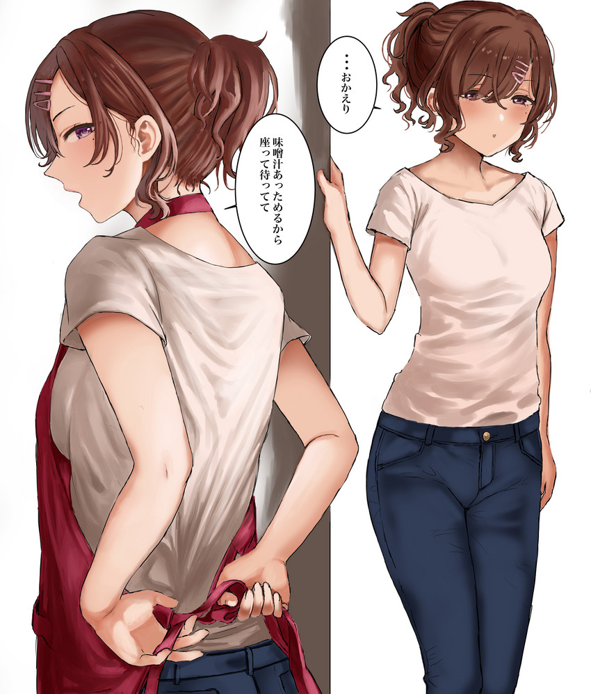 higuchi madoka (idolmaster and 1 more) drawn by kakeru_(fujiwara_kakeru)