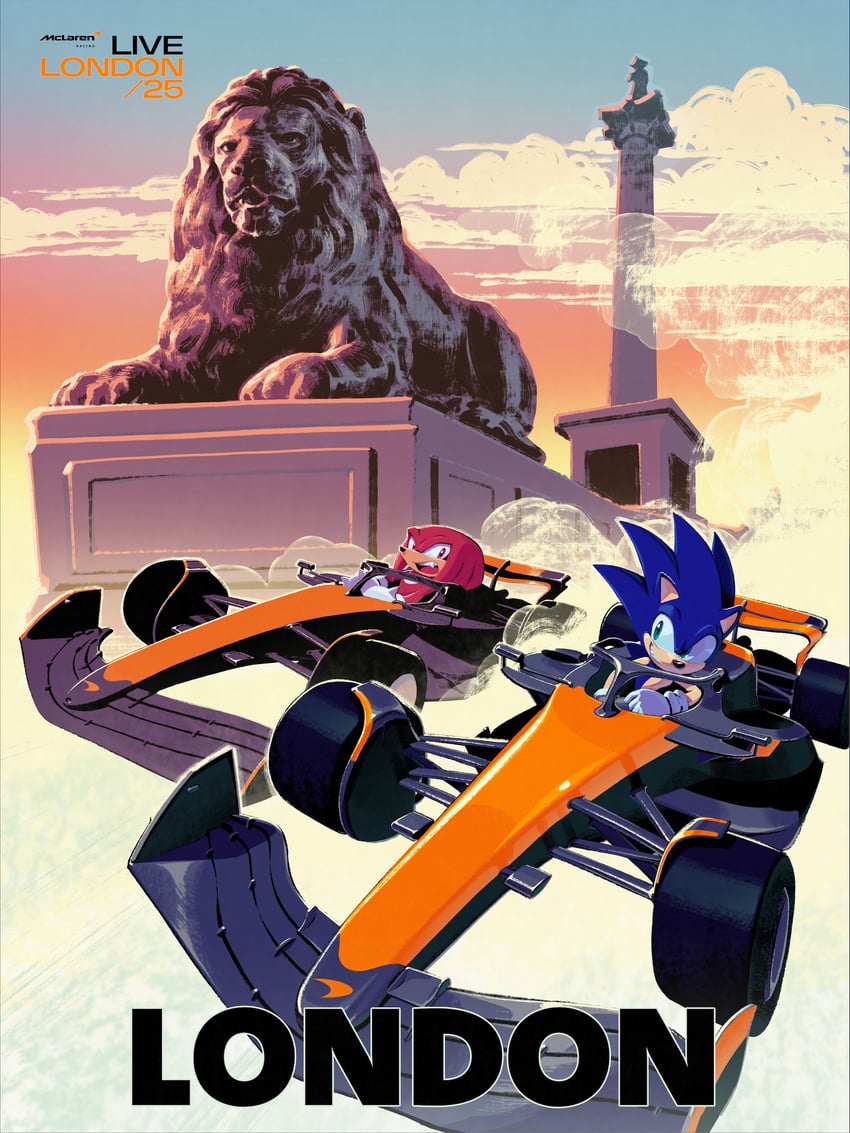 sonic the hedgehog and knuckles the echidna (sonic and 1 more) drawn by evan_stanley