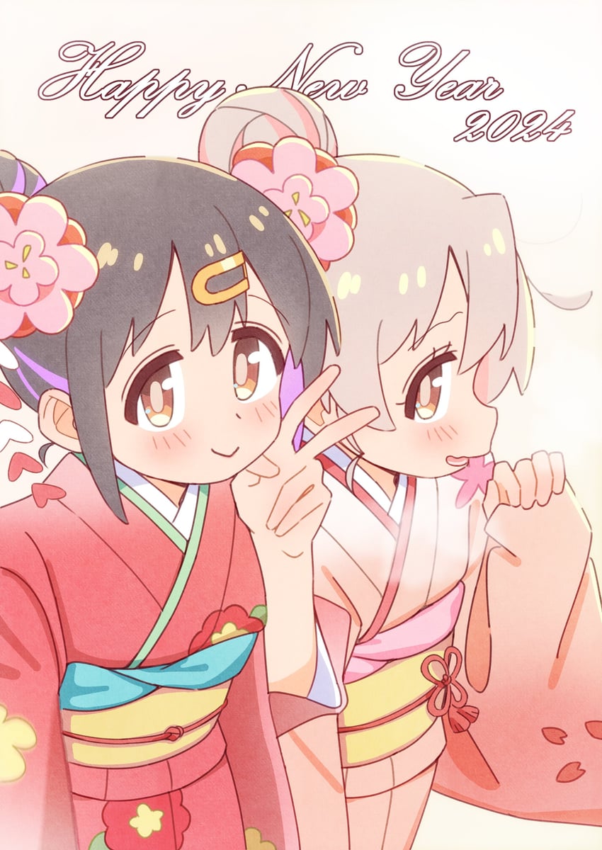 oyama mahiro and oyama mihari (onii-chan wa oshimai!) drawn by nuurise2023