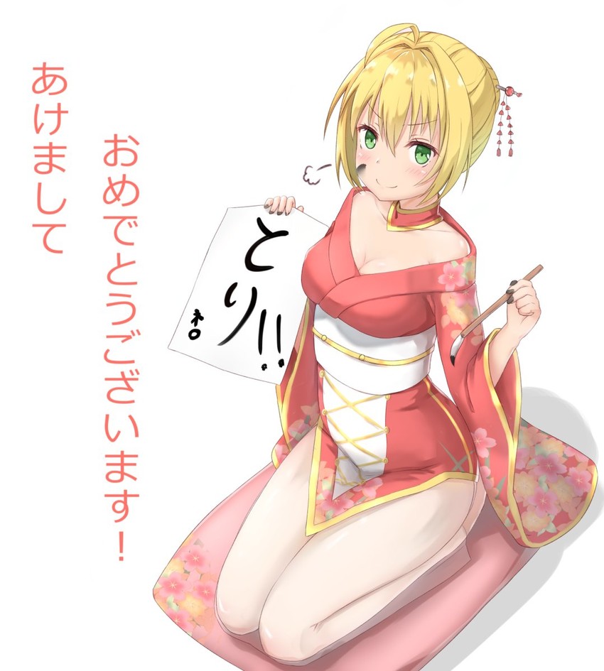 nero claudius (fate and 2 more) drawn by reinama