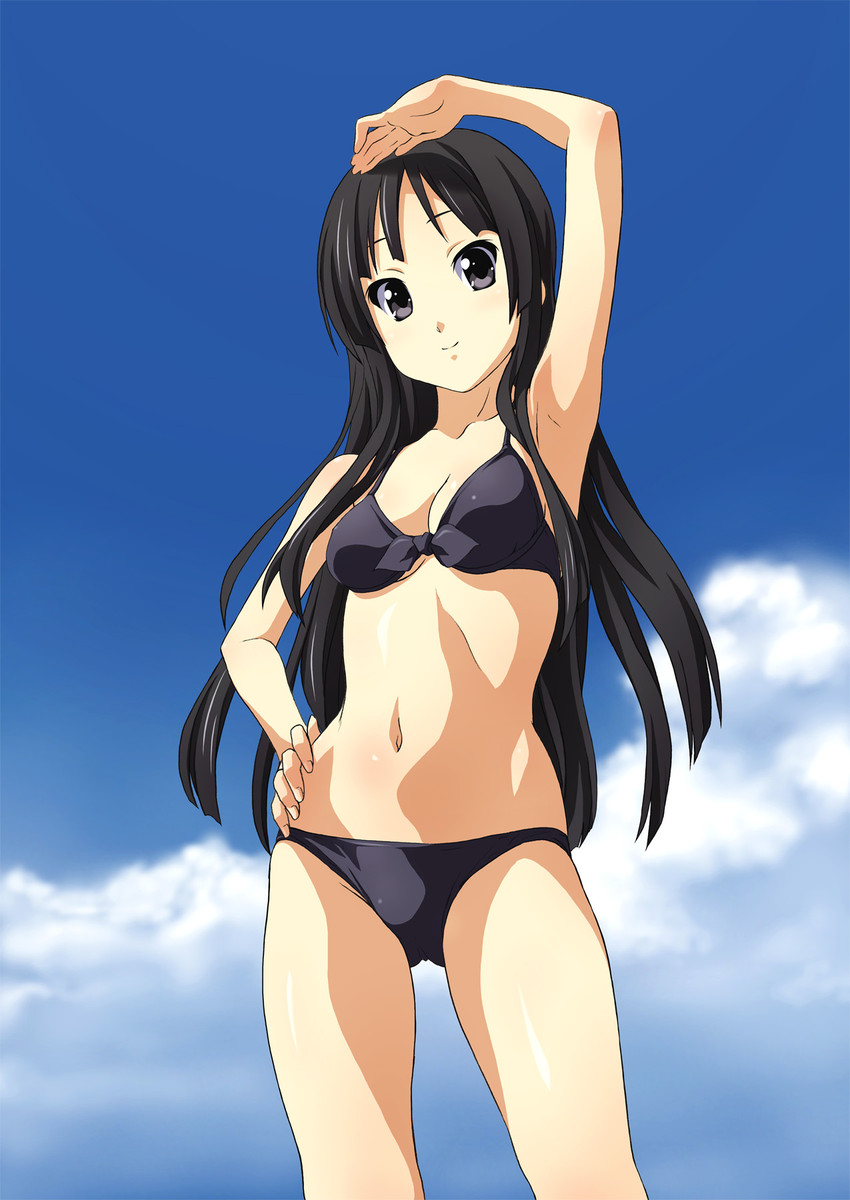 akiyama mio (k-on!) drawn by norizou_type-r