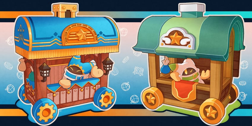 magolor and shopkeeper magolor (kirby and 1 more) drawn by glef_life