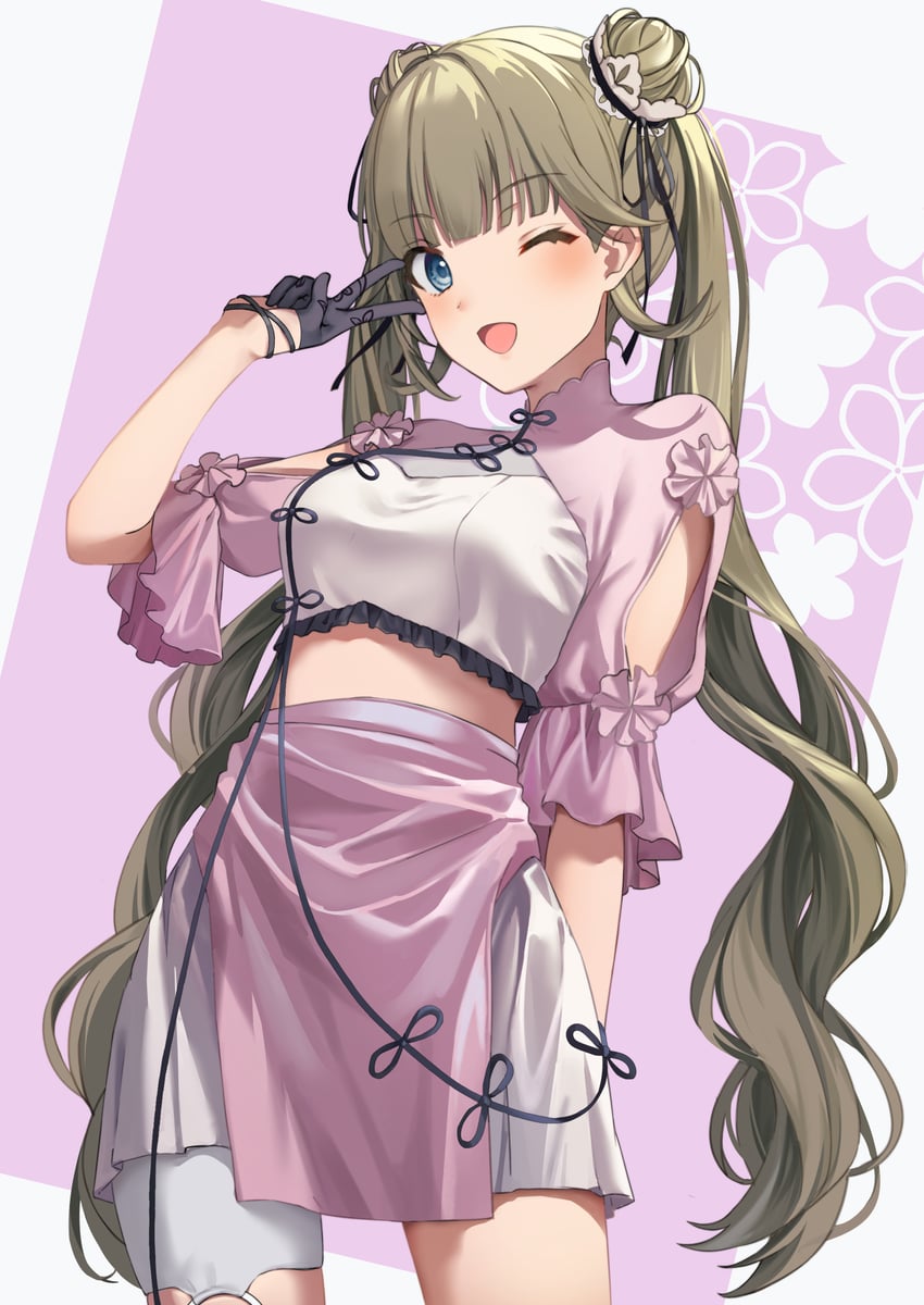 hanabusa lisa (vspo! and 1 more) drawn by touri_tarou_(misconception)