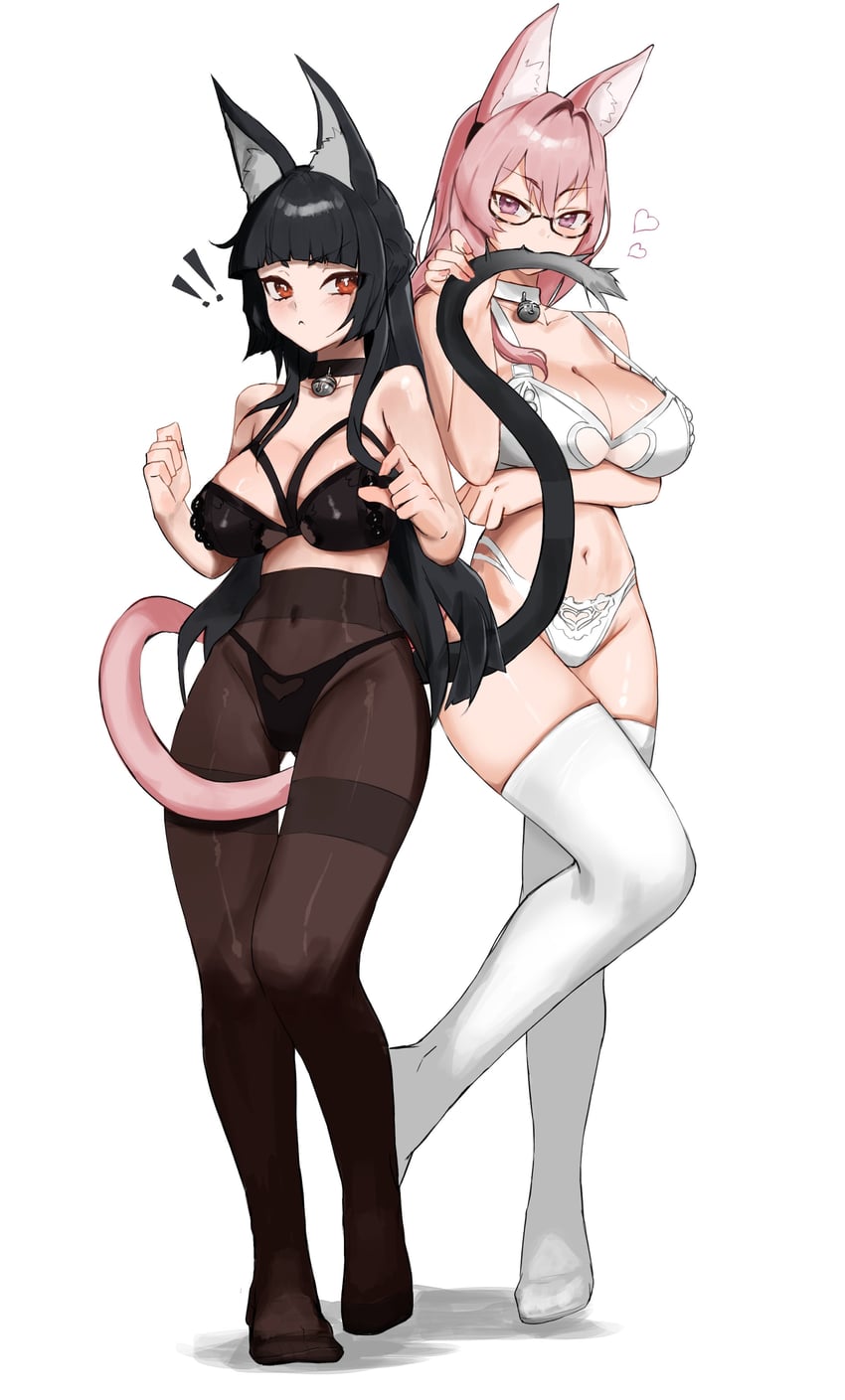 hoshimi miyabi and tsukishiro yanagi (zenless zone zero) drawn by hirosenpai