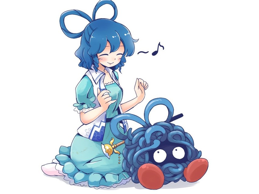 kaku seiga, tangela, and jaranra (touhou and 2 more) drawn by itatatata