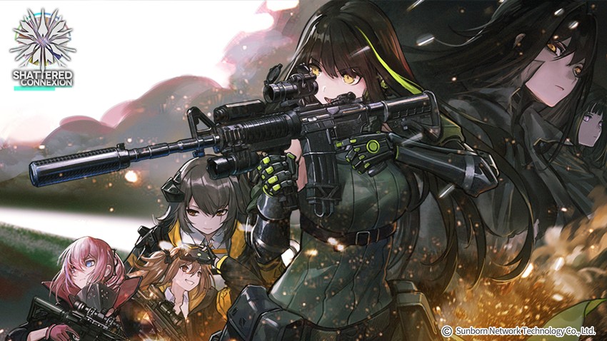 ump45, ump9, m4a1, st ar-15, nyto, and 2 more (girls' frontline) drawn by algae_(5455454541)