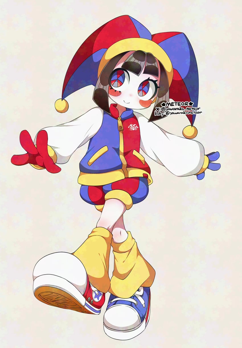 pomni (the amazing digital circus) drawn by yawaraka_meteor