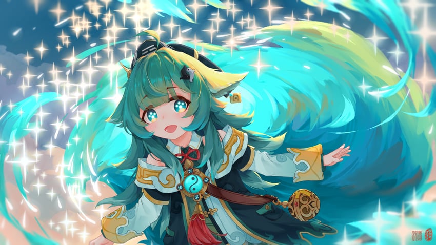 huohuo (honkai and 1 more) drawn by ci_wen_jian_bu_cun_zai