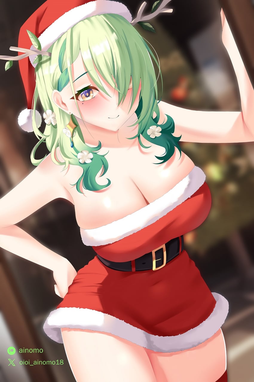 ceres fauna (hololive and 1 more) drawn by oioi_ainomo