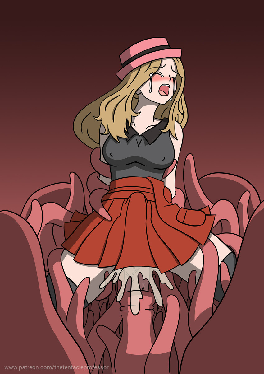 serena (pokemon and 1 more) drawn by the_tentacle_professor