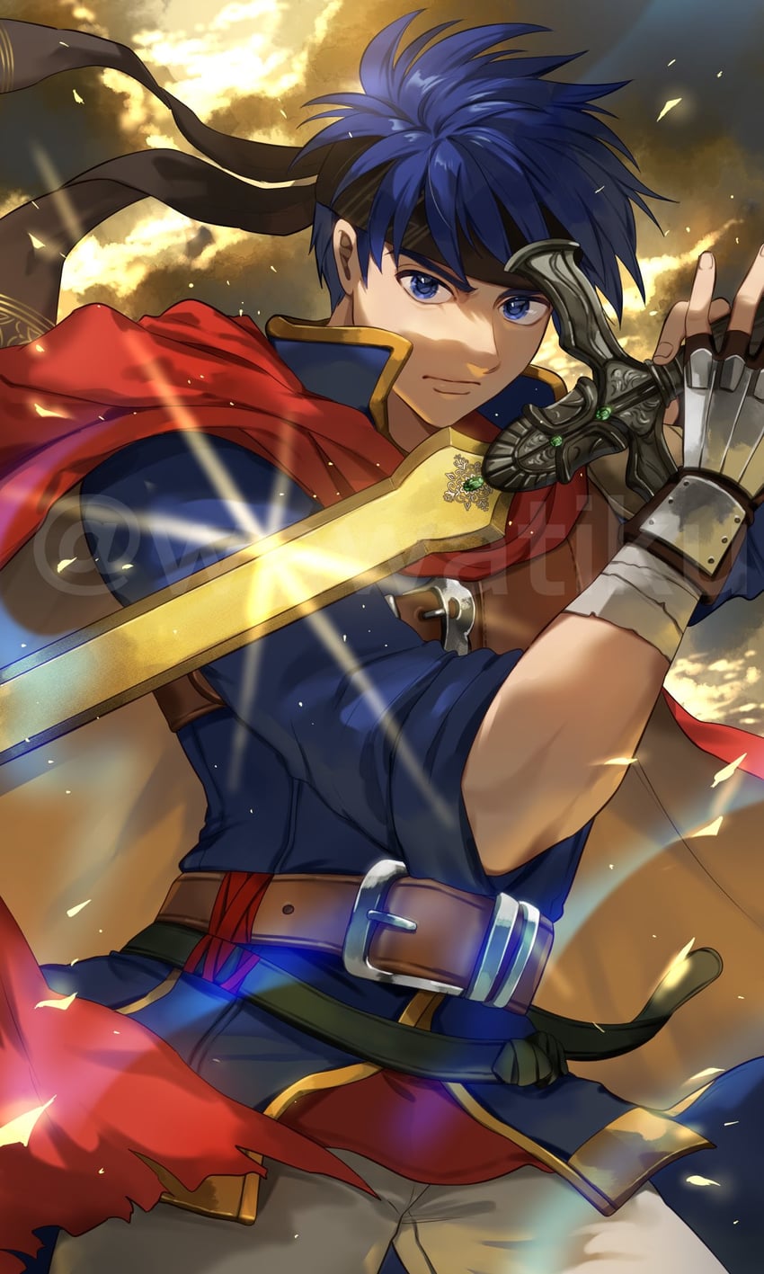 ike (fire emblem and 1 more) drawn by wawatiku