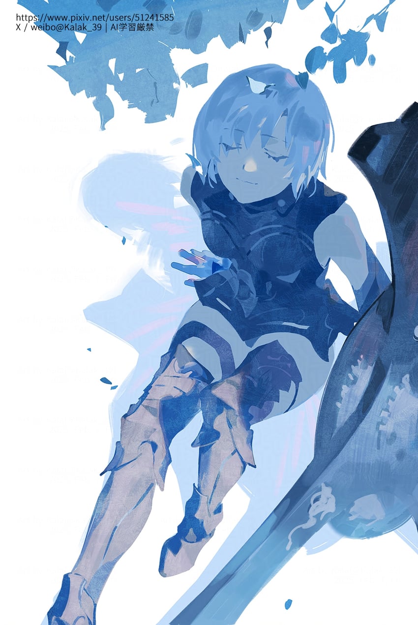 mash kyrielight (fate and 1 more) drawn by kalak_39