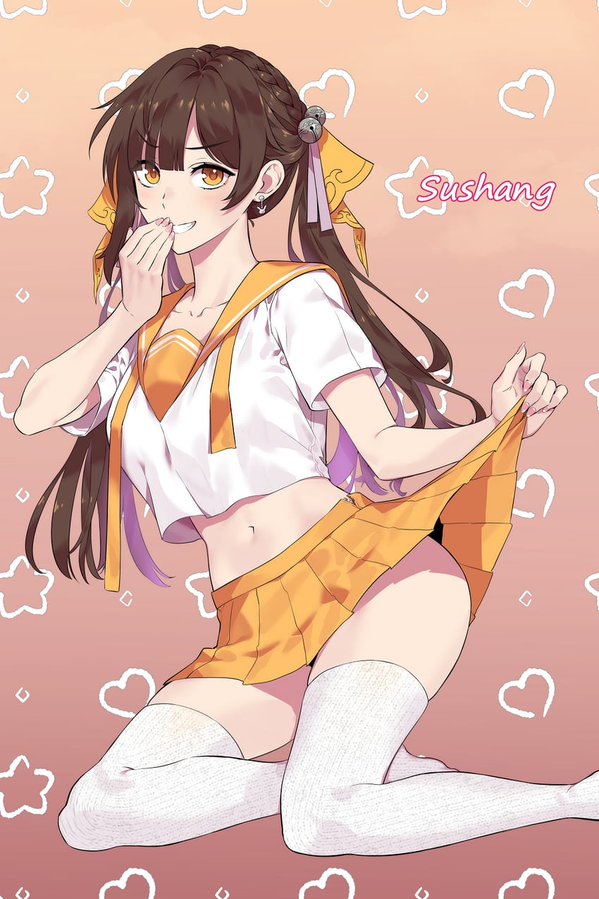 sushang (honkai and 1 more) drawn by v-en-v