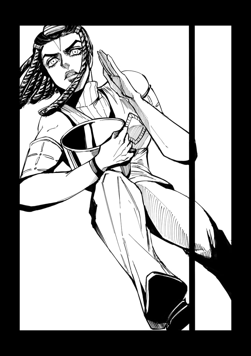 ermes costello (jojo no kimyou na bouken and 1 more) drawn by kimeohandream
