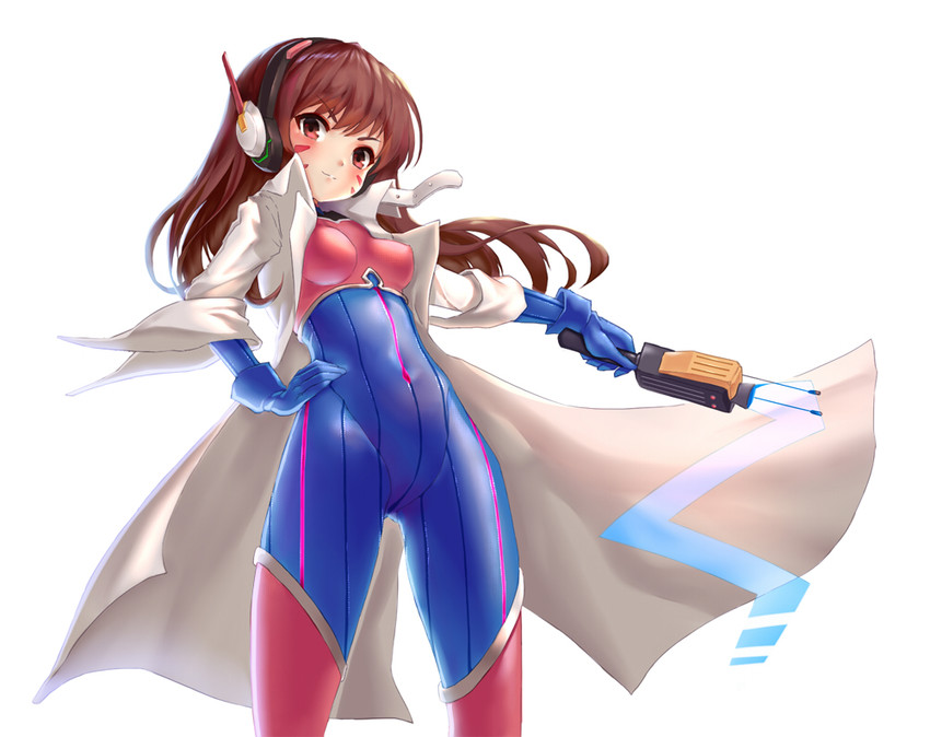d.va (overwatch and 1 more) drawn by ehart