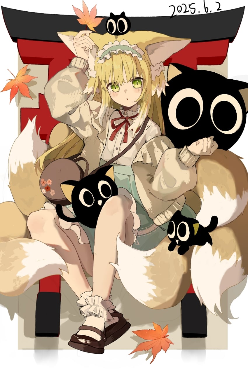 suzuran, luo xiaohei, and heixiu (arknights) drawn by gemini_(moonsage)
