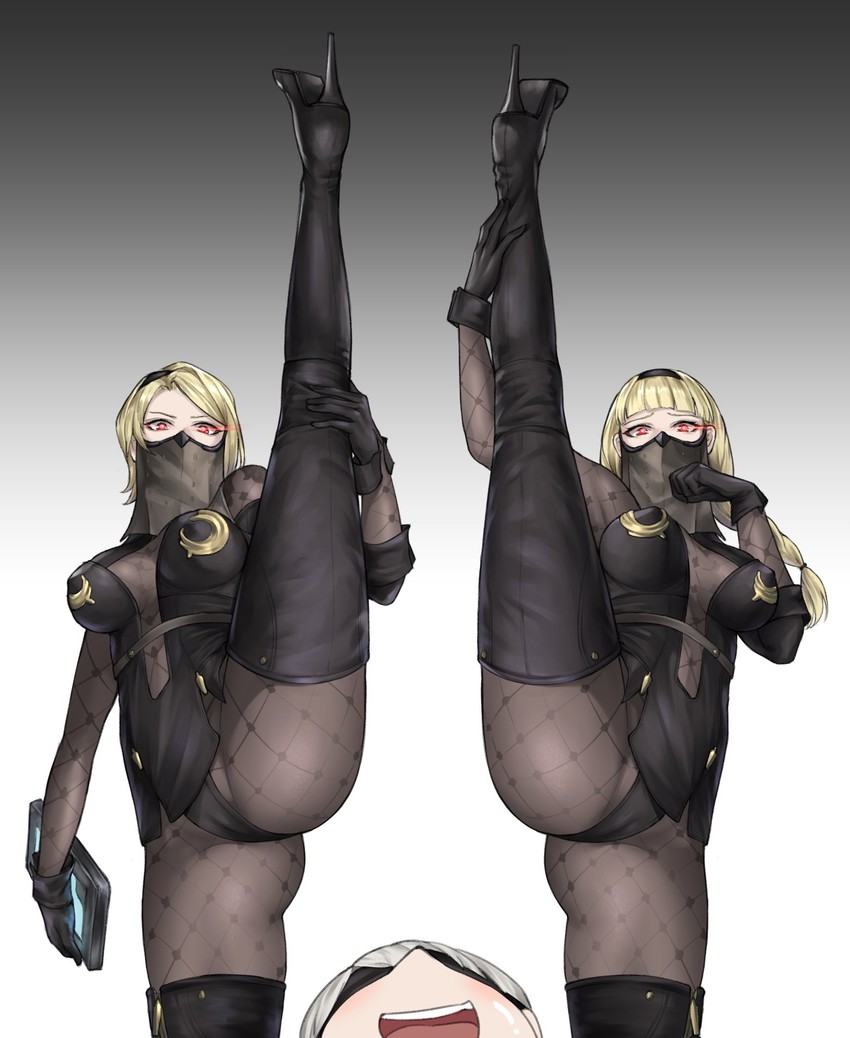 9s, operator 6o, and operator 21o (nier and 1 more) drawn by kurone_rinka