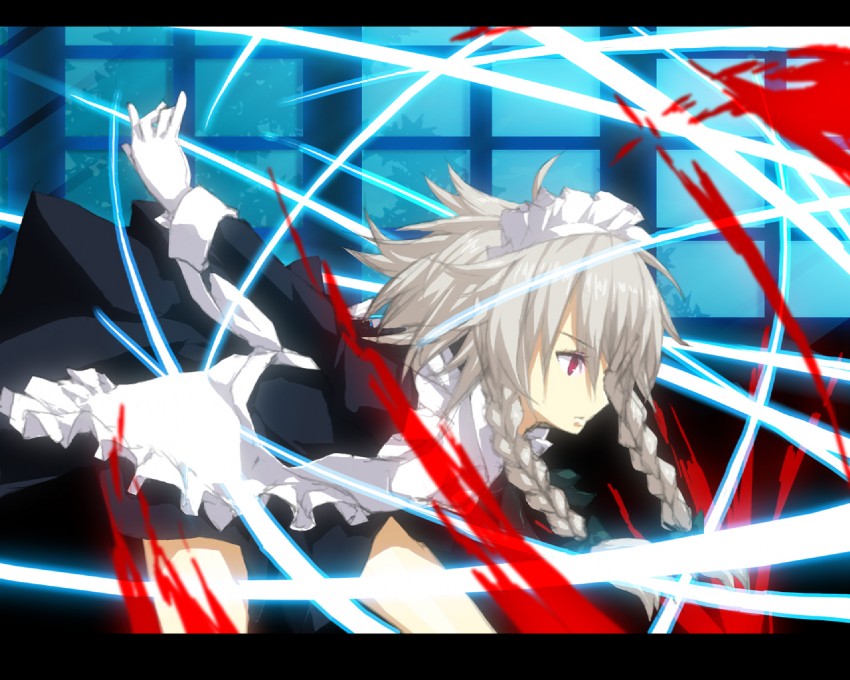 izayoi sakuya (touhou) drawn by chronoel