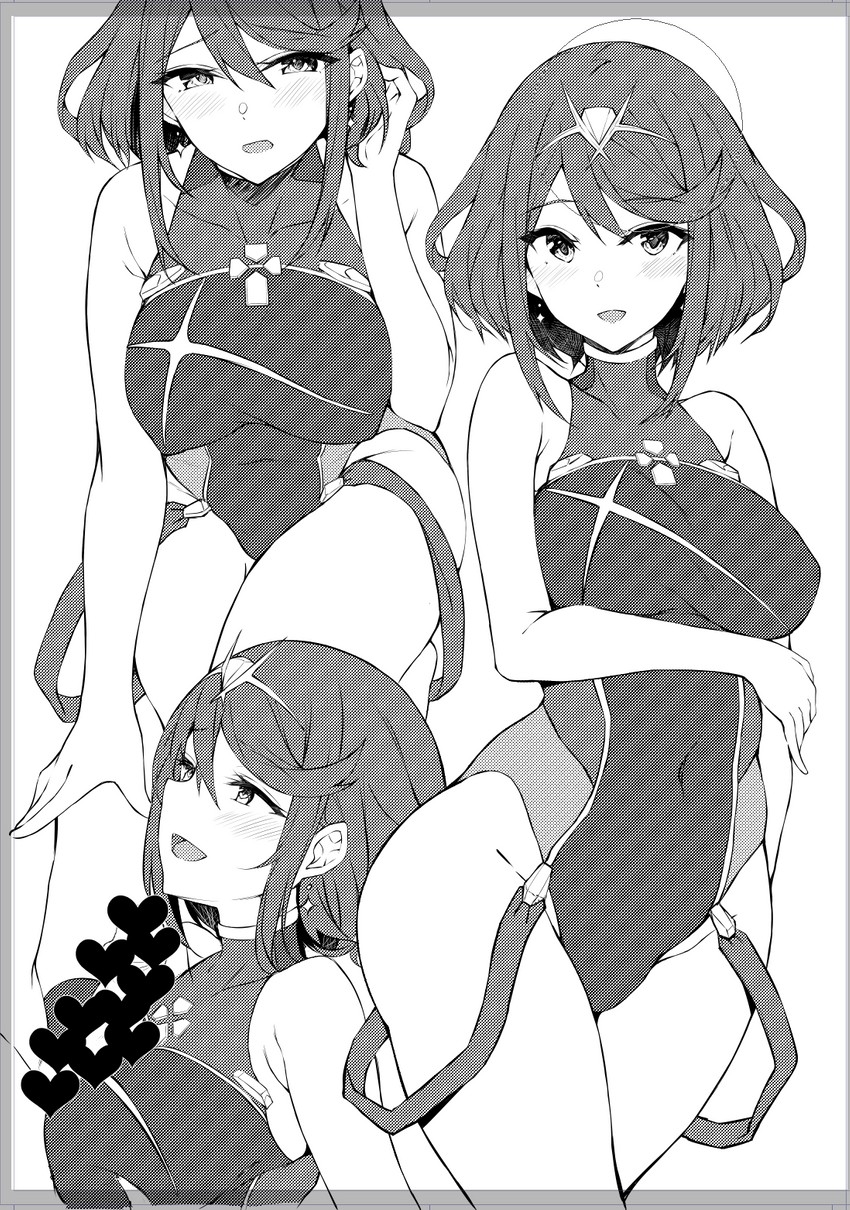 pyra (xenoblade chronicles and 1 more) drawn by tetora_(yumejihuka)