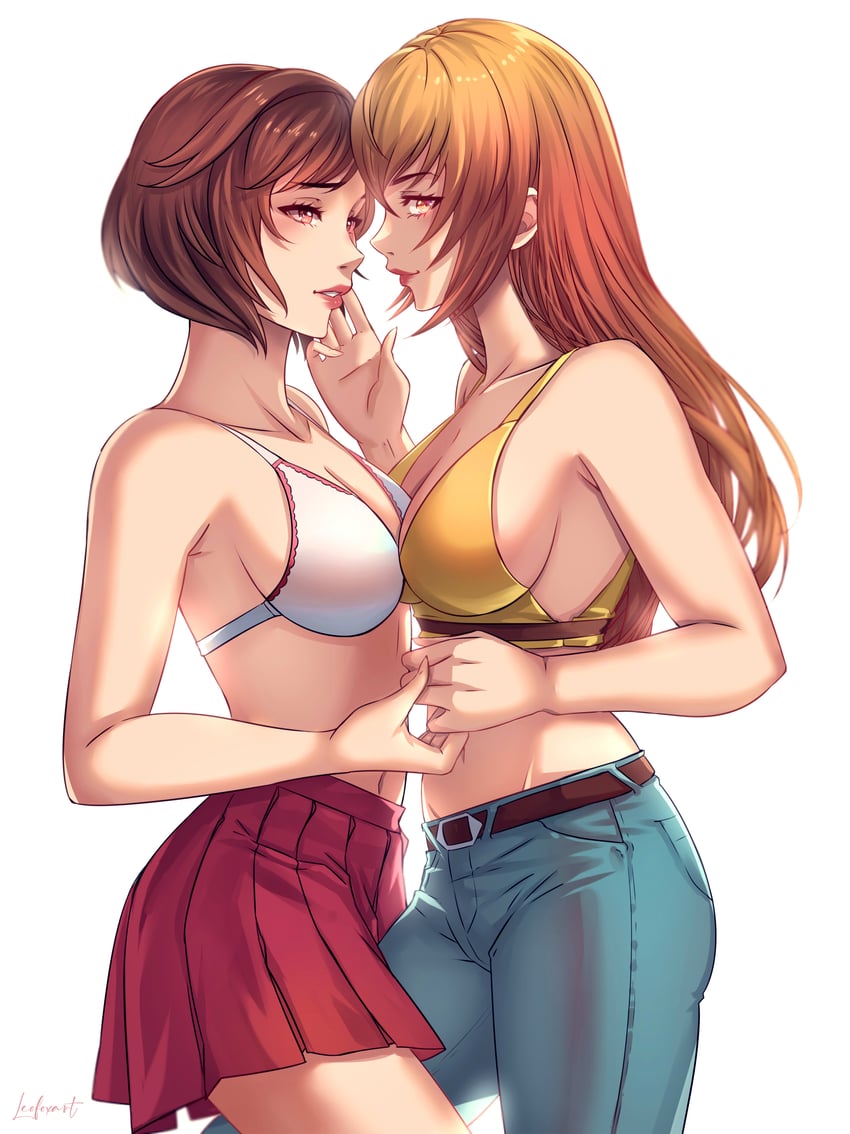 joy and harasaki nozomi (shenmue and 1 more) drawn by leofoxart