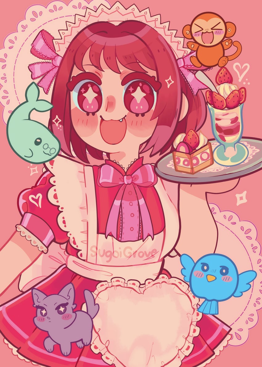 momomiya ichigo, aizawa mint, fujiwara zakuro, midorikawa lettuce, and fong pudding (tokyo mew mew) drawn by sugoigrove