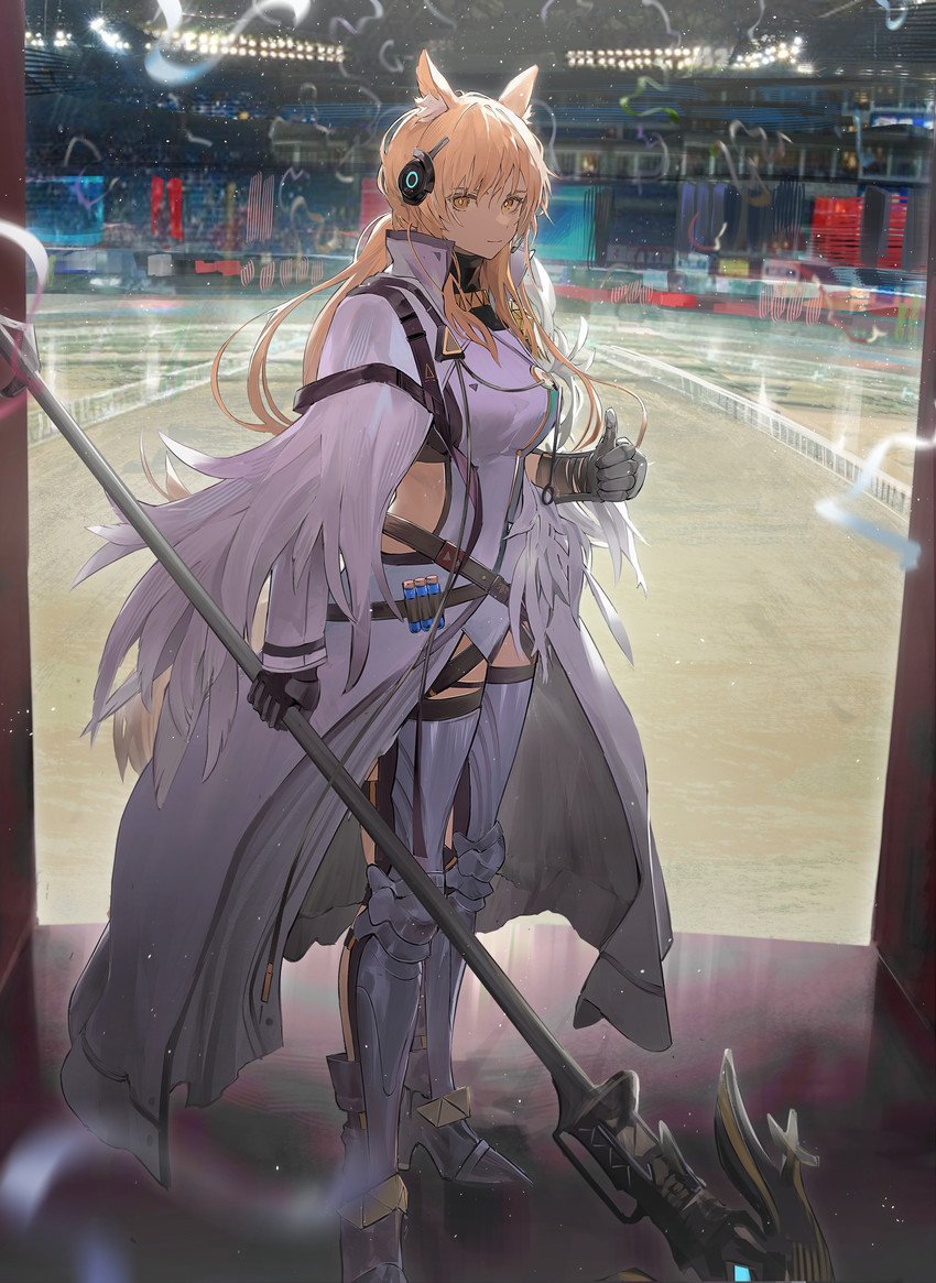 nearl and nearl the radiant knight (arknights) drawn by koio