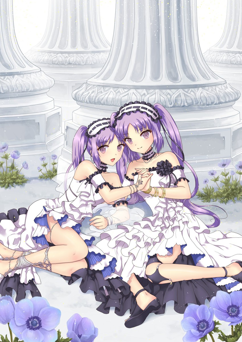 euryale and stheno (fate and 2 more) drawn by alha