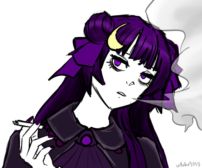 patchouli knowledge (touhou) drawn by luke5353