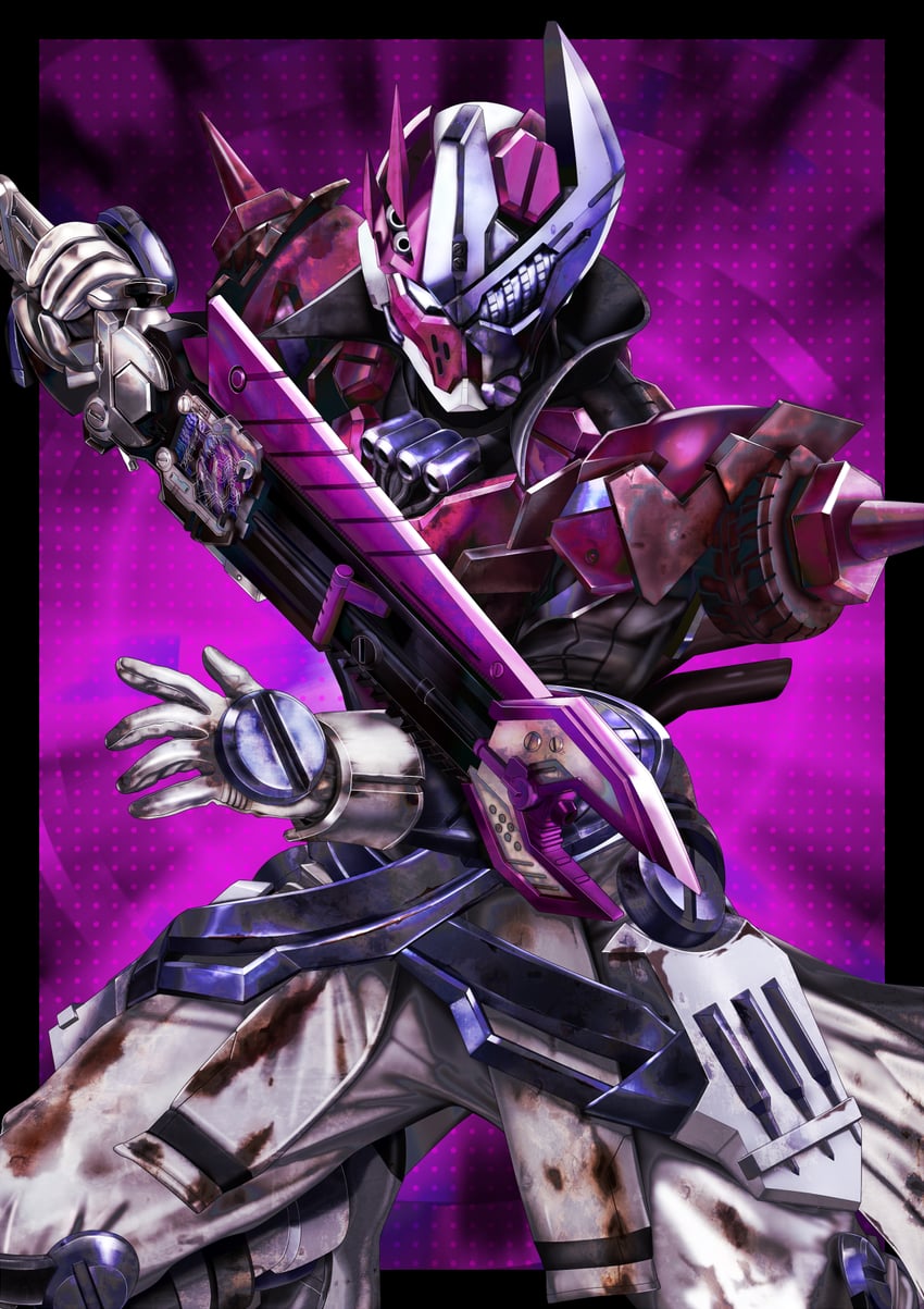 valvarad (kamen rider and 1 more) drawn by masukudo_(hamamoto_hikaru)